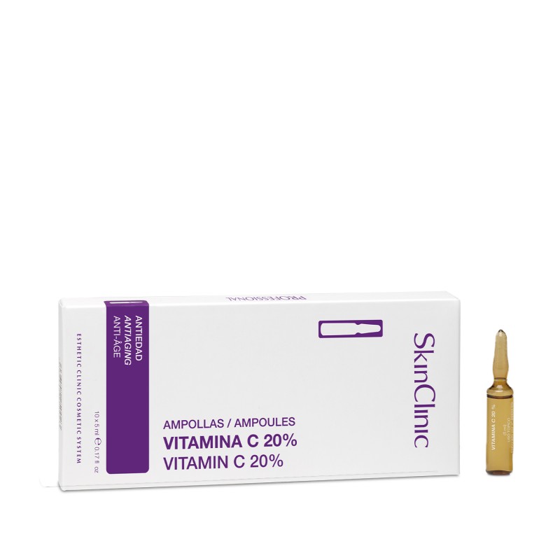 Ampollas Vitamina C 20%