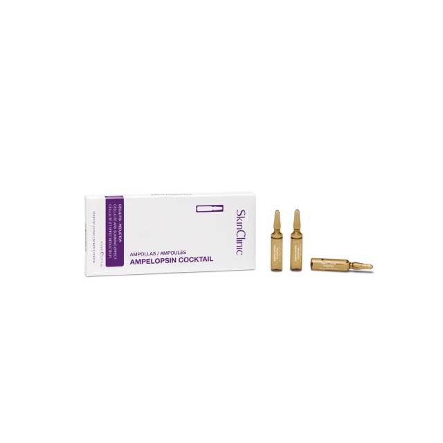 Cellulite care ampoules with Ampelopsin.