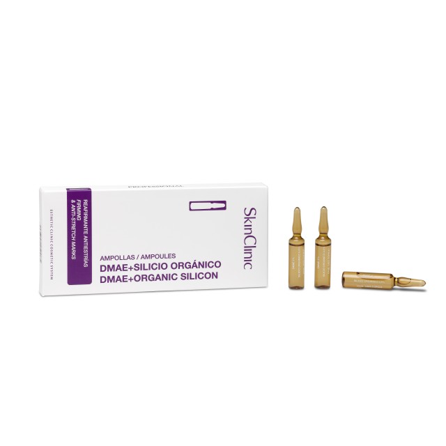 Firming, anti-flaccidity and anti-stretch marks ampoules.