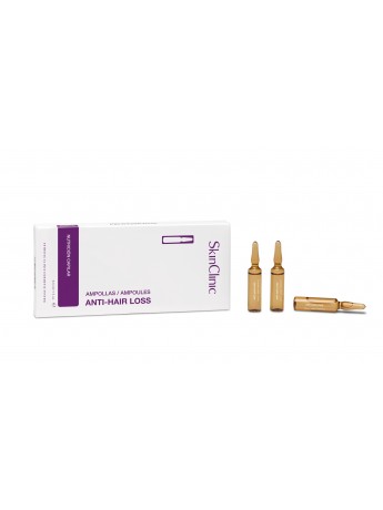 Ampoules for prevention and care of hair loss.