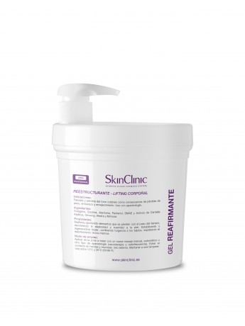 Restructuring and body lifting gel. For technology use.