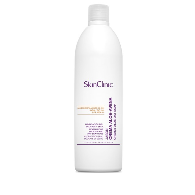 Jabón hidratante para el cuidado de pieles secas, delicadas y atópicas.